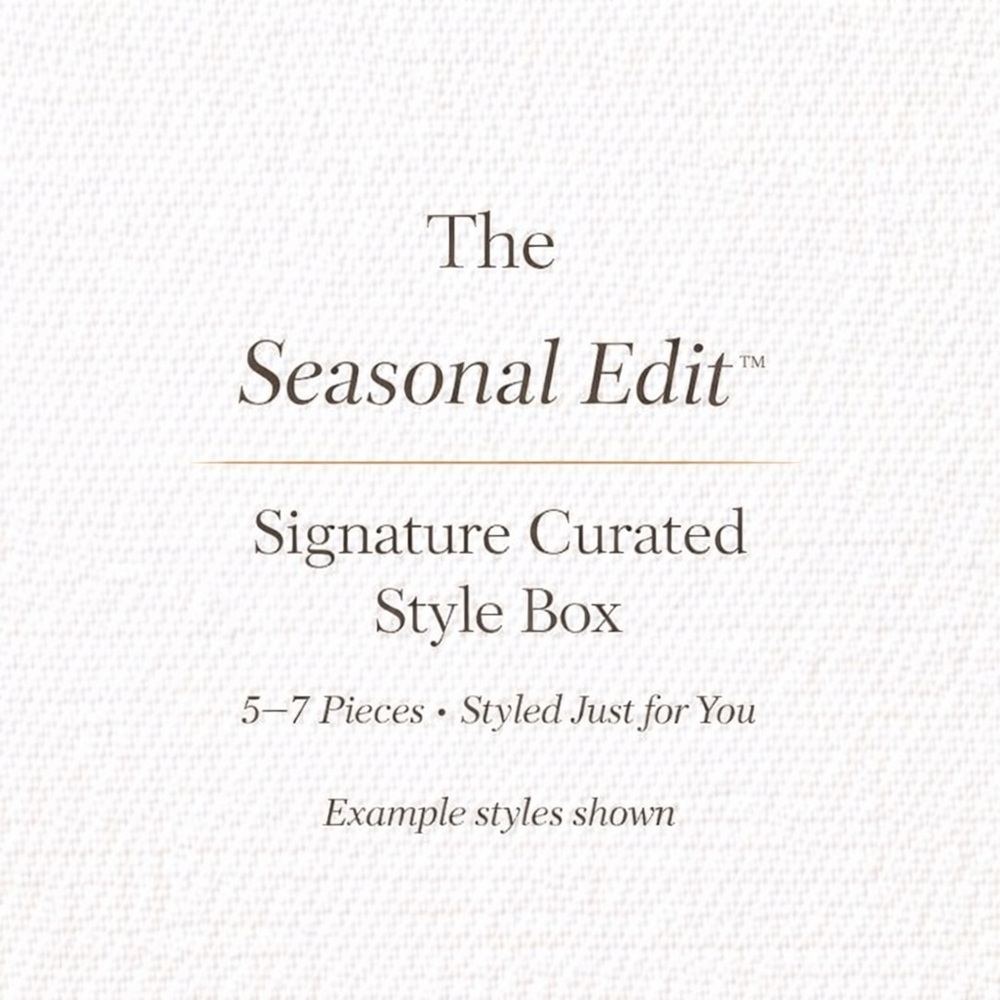 The Seasonal Edit™ Winter Edition | 5–7 Piece Curated Style Box - Picture 2 of 5